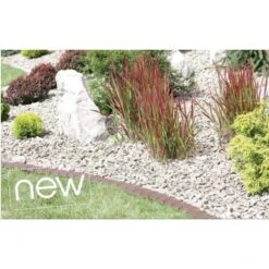 Tuinafboording Kunststof Bruin - 380 Cm -Tuin Serie Winkel 1523813558 3 600