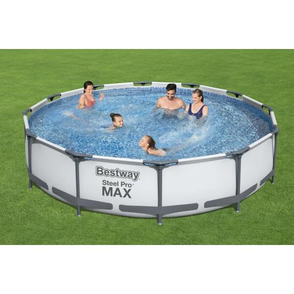 Bestway zwembad Steel Pro Frame Pool - Ø 366 × 76 cm Bestway Zwembad Steel Pro Frame Pool - Ø 366 × 76 Cm -Tuin Serie Winkel 1651140555 2 600