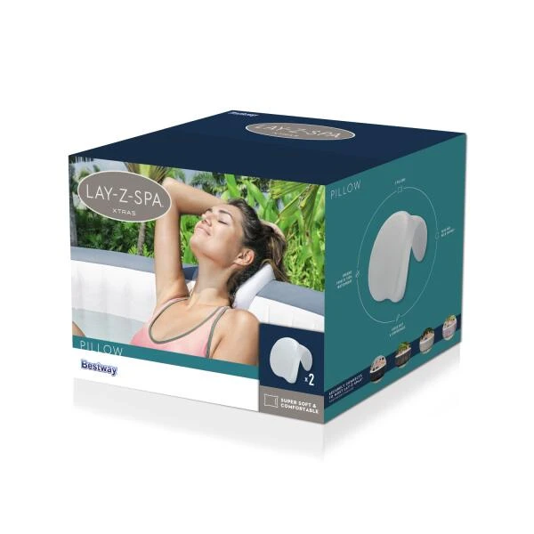 Bestway Lay-Z-Spa Pillow - set van 2 stuks Bestway Lay-Z-Spa Pillow - Set Van 2 Stuks -Tuin Serie Winkel 1651655874 4 600