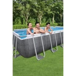 Bestway Power Steel Compleet Framepool 4,88 × 2,44 × 1,22 M -Tuin Serie Winkel 1652861235 5 600