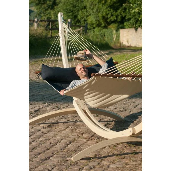Hangmat Alabama Kingsize outdoor - marineblauw LA SIESTA Hangmat Alabama Kingsize Outdoor - Marineblauw -Tuin Serie Winkel alabama navy blue quilted kingsize spreader bar hammock 1609770133 454 600