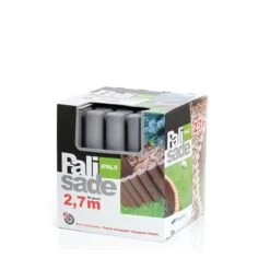 Borderrand Palissade Grijs - Ca. 270 Cm - Set Van 10 Stuks -Tuin Serie Winkel borderrand palissade grijs 27 m 1676300051 2 600