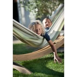 LA SIESTA Tweepersoonshangmat Brisa Outdoor - Ceder -Tuin Serie Winkel brisa cedar double classic hammock outdoor 1609770121 152 600