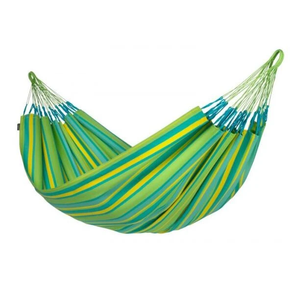 Tweepersoonshangmat Brisa outdoor - limoengroen LA SIESTA Tweepersoonshangmat Brisa Outdoor - Limoengroen -Tuin Serie Winkel brisa lime double classic hammock outdoor 1609770124 222 600