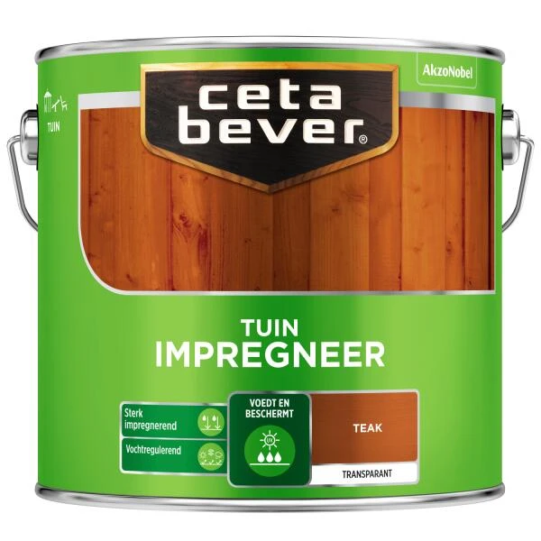 Cetabever Impregneer, teak - 2,5 l Cetabever Impregneer, Teak - 2,5 L -Tuin Serie Winkel cetabever impregneer teak 25 l 1602055982 41 600