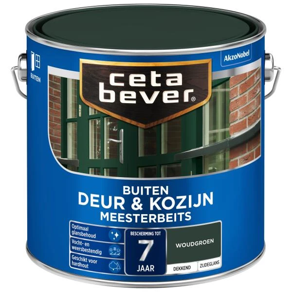 Cetabever Meesterbeits Deur & Kozijn dekkend, woudgroen - 2,5 l Cetabever Meesterbeits Deur & Kozijn Dekkend, Woudgroen - 2,5 L -Tuin Serie Winkel cetabever meesterbeits deur kozijn dekkend woudgroen 25 l 1602055982 51 600