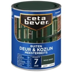 Cetabever Meesterbeits Deur & Kozijn Dekkend, Woudgroen - 750 Ml