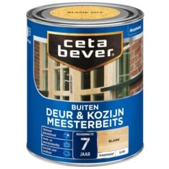 Cetabever Meesterbeits Deur & Kozijn Transparant Glans, Blank - 750 Ml
