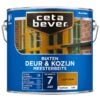 Cetabever Meesterbeits Deur & Kozijn Transparant Glans, Licht Eiken - 2,5 L -Tuin Serie Winkel cetabever meesterbeits deur kozijn transparant glans licht eiken 25 l 1602055982 87 600