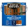 Cetabever Meesterbeits Deur & Kozijn Transparant Glans, Teak - 2,5 L -Tuin Serie Winkel cetabever meesterbeits deur kozijn transparant glans teak 25 l 1602055982 85 600