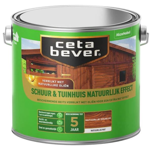 Cetabever Schuur & Tuinhuis Natuurlijk Effect, douglas - 2,5 l Cetabever Schuur & Tuinhuis Natuurlijk Effect, Douglas - 2,5 L -Tuin Serie Winkel cetabever schuur tuinhuis natuurlijk effect douglas 25 l 1602056194 12 600