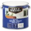 Cetabever Snelbeits Gevel Hout Dekkend, Ral 9010 - 2,5 L -Tuin Serie Winkel cetabever snelbeits gevel hout dekkend ral 9010 25 l 1602056194 21 600