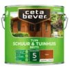 Cetabever Tuinbeits Schuur & Tuinhuis Transparant, Teak - 2,5 L -Tuin Serie Winkel cetabever tuinbeits schuur tuinhuis transparant teak 25 l 1602056194 63 600