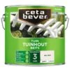 Cetabever Tuinbeits Tuinhout Dekkend, Ral 9010 - 2,5 L -Tuin Serie Winkel cetabever tuinbeits tuinhout dekkend ral 9010 25 l 1602056194 85 600