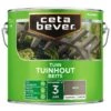 Cetabever Tuinbeits Tuinhout Transparant, Grijs (tuin 2018) - 2,5 L -Tuin Serie Winkel cetabever tuinbeits tuinhout transparant grijs tuin 2018 25 l 1602056194 98 600