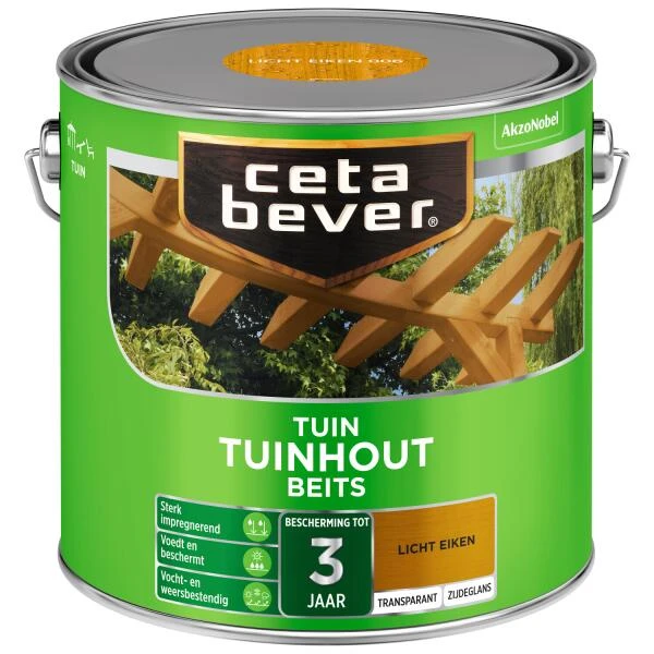 Cetabever Tuinbeits Tuinhout transparant, licht eiken - 2,5 l Cetabever Tuinbeits Tuinhout Transparant, Licht Eiken - 2,5 L -Tuin Serie Winkel cetabever tuinbeits tuinhout transparant licht eiken 25 l 1602056194 90 600