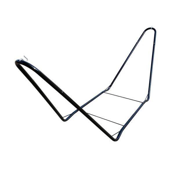 LA SIESTA Standaard Chillounge Zwart - Eenpersoonshangmat -Tuin Serie Winkel chillounge black powder coated steel stand for single hammocks 1609770161 832 600
