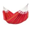 LA SIESTA Tweepersoonshangmat Currambera - Kersenrood -Tuin Serie Winkel currambera cherry cotton double classic hammock 1609770125 247 600