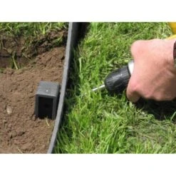 Ecoo Ecopic Paaltjes Voor Ecolat Tuinafboording - 38 Cm Grijs - Set Van 10 Stuks -Tuin Serie Winkel ecopic paaltjes 1484055685 3 600