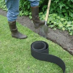 Gazonafboording ECO Rubber - 5 M × 13 Cm -Tuin Serie Winkel ecorub afboording 5m x 13cm 1676977598 2 600