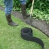 Gazonafboording ECO Rubber - 5 M × 10 Cm -Tuin Serie Winkel ecorubber 5m x 10cm 1484052937 1 600