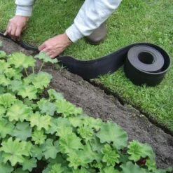 Gazonafboording ECO Rubber - 5 M × 10 Cm 3 Gazonafboording ECO Rubber - 5 M × 10 Cm -Tuin Serie Winkel ecorubber 5m x 10cm 1484052937 2 600