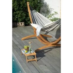 LA SIESTA Hangmattenstandaard Elipso Nature - Kingsize -Tuin Serie Winkel elipso nature fsc certified larch stand for kingsize hammocks 1609770150 727 600