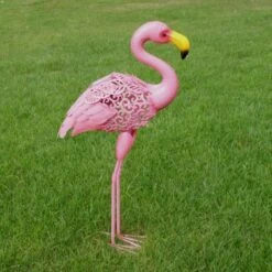 Flamingo In Metaal - Solar -Tuin Serie Winkel flamingo in metaal solar 1537369552 1 600