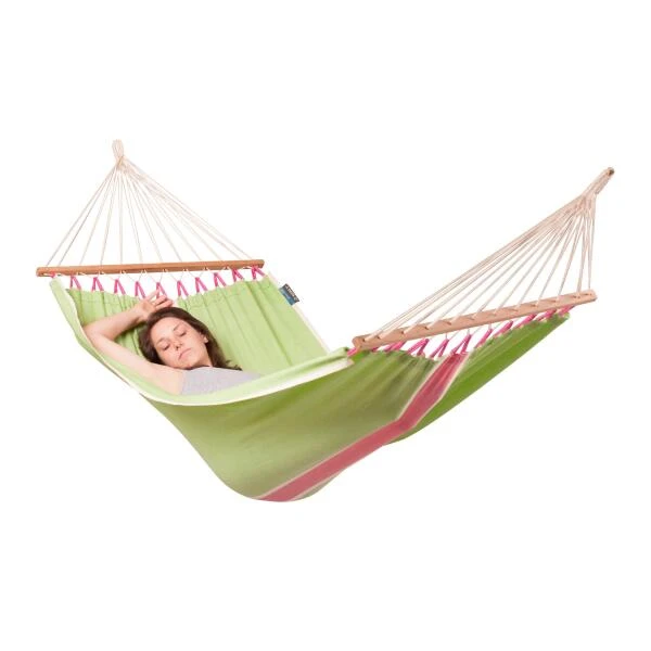 Eenpersoons spreidstok hangmat outdoor - Fruta Kiwi LA SIESTA Eenpersoons Spreidstok Hangmat Outdoor - Fruta Kiwi -Tuin Serie Winkel fruta kiwi single spreader bar hammock outdoor 1609770130 401 600