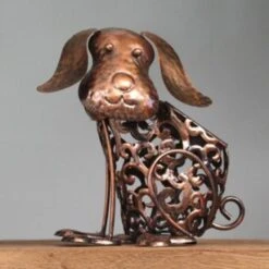 Hond Met Wiebelkop En Solarverlichting -Tuin Serie Winkel hond met wiebelkop solar 1484065586 3 600