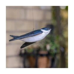 Huiszwaluw In Lindenhout - Handgemaakt -Tuin Serie Winkel houten huiszwaluw 1484053592 1 600