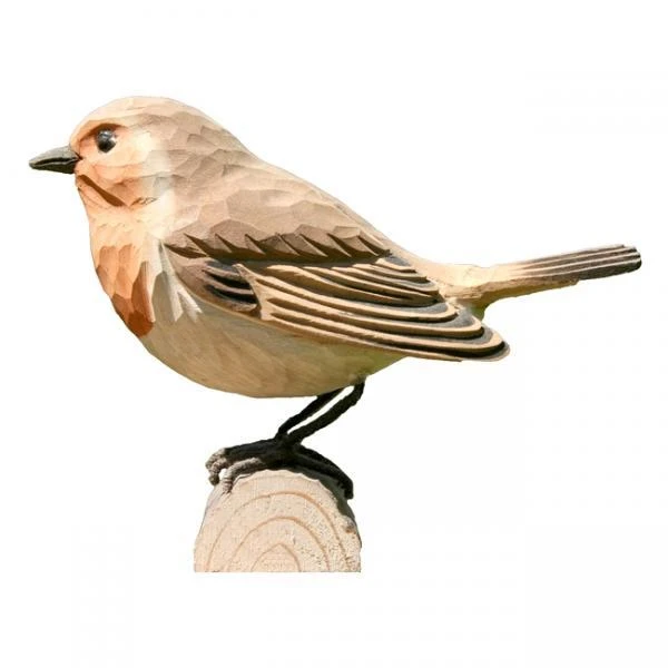 Roodborst in lindenhout - handgemaakt Roodborst In Lindenhout - Handgemaakt -Tuin Serie Winkel houten roodborst 1484056705 1 600