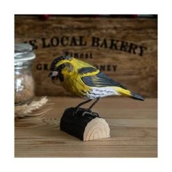 Sijsje In Lindenhout - Handgemaakt -Tuin Serie Winkel houten sijsje 1609222282 1 600