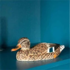 Wilde Eend In Lindenhout - Handgemaakt -Tuin Serie Winkel houten wilde eend 1551864844 1 600