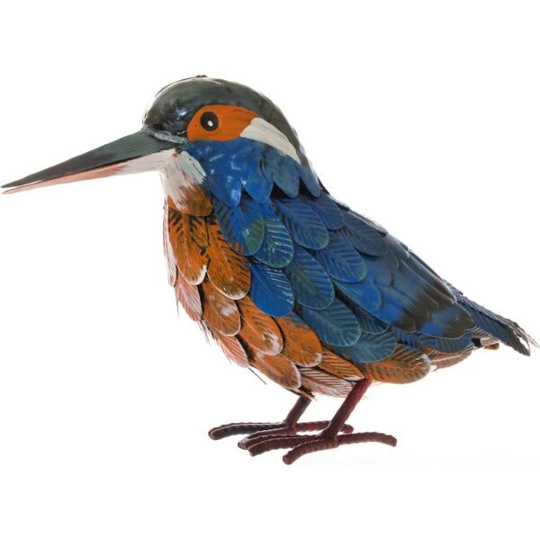 Ijsvogel In Metaal 30 × 10 × 18 Cm -Tuin Serie Winkel ijsvogel in metaal 30 x 10 x 18 cm 1501240721 1 600