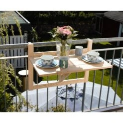 Tuin Serie Winkel 2 Inklapbare Balkontafel - 70 × 46 Cm