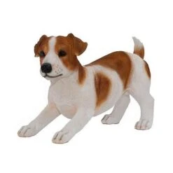 Speelse Jack Russel Levensecht Tuinbeeld -Tuin Serie Winkel jack russel speels levensecht 1484055475 1 600