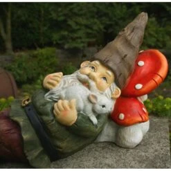 ESSCHERT DESIGN Tuinkabouter Rustend -Tuin Serie Winkel kabouter rustend 1570616439 2 600