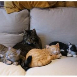 ESSCHERT DESIGN Kat Rustend - 3 Kleuren -Tuin Serie Winkel kat slapend rori 1519986681 1 600