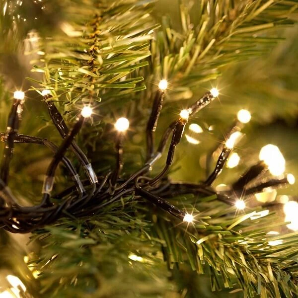 Kerstverlichting cluster 456 led warm wit - 6 m groen Kerstverlichting Cluster 456 Led Warm Wit - 6 M Groen -Tuin Serie Winkel kerstverlichting warm wit 6 m 1638868652 1 600