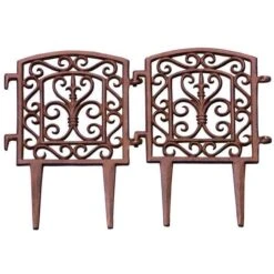 Tuin Serie Winkel 12 ESSCHERT DESIGN Koppelbaar Tuinhekje 20,5 × 28 Cm