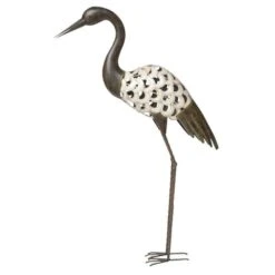 Kraanvogel In Metaal - Tuinbeeld -Tuin Serie Winkel kraanvogel in metaal tuinbeeld 1484063000 3 600