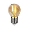 LED Filament Lamp Voor Lichtslinger - Ø 4,5 × 7 Cm - Set Van 4 Stuks