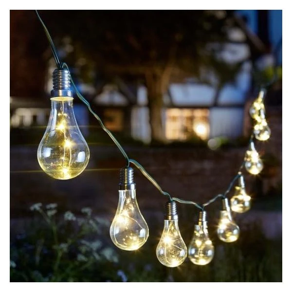 Lichtslinger Eureka gloeilamp op zonne-energie - 10 bulbs - 380 cm Lichtslinger Eureka Gloeilamp Op Zonne-energie - 10 Bulbs - 380 Cm -Tuin Serie Winkel lichtslinger eureka gloeilamp solar 1615387024 1 600
