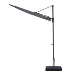 Madison Parasol Sun Wave 270 × 150 Cm - Taupe -Tuin Serie Winkel madison parasol sun wave taupe 1612868293 5 600