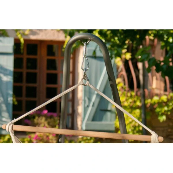 Standaard Mediterráneo voor hangstoel Comfort LA SIESTA Standaard Mediterráneo Voor Hangstoel Comfort -Tuin Serie Winkel mediterrneo anthracite powder coated steel stand for comfort hammock chairs 1610963279 1 600