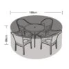 Hoes Voor Tuinmeubelen - Ronde Tafel + 4/6 Stoelen -Tuin Serie Winkel meubelhoes t 46 s rond 1484063014 1 600