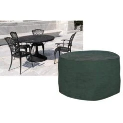 Hoes Voor Tuinmeubelen - Ronde Tafel + 4/6 Stoelen -Tuin Serie Winkel meubelhoes t 46 s rond 1484063014 2 600