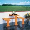 Opklapbare Balkonset (tafeltje + Bankjes) -Tuin Serie Winkel opklapbare balkontafel 1484055375 1 600