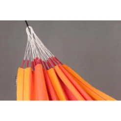 LA SIESTA Eénpersoonshangmat Orquídea - Vulkaanrood -Tuin Serie Winkel orqudea volcano cotton single classic hammock 1609770116 25 600